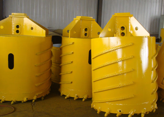 I denti 12pcs del diametro 1000mm svuotano il barilotto per il trapano del fondamento